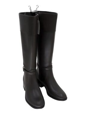 Bandolino Womens Dennie Tall Riding Boot Dark Brown Wide Calf Size 8M